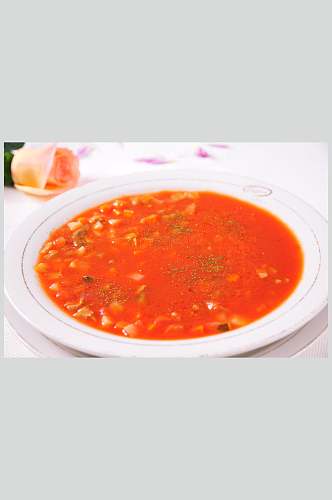 番茄肉酱汤