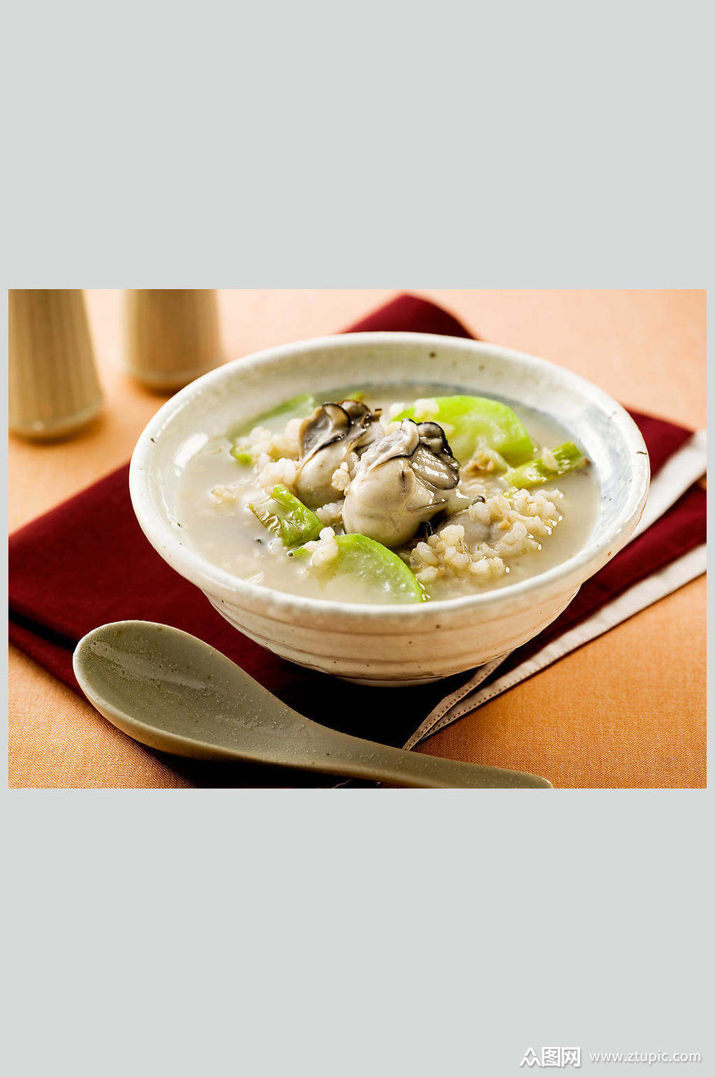 牡蛎养生粥模板下载-编号1079335-众图网