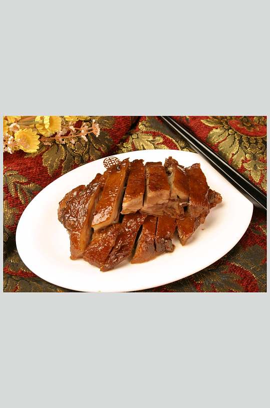 叉烧鸭美食图片