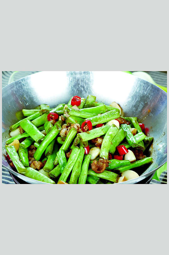 干锅四季豆