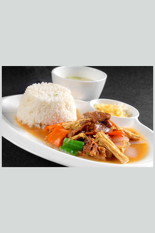 饭-腐竹牛腩