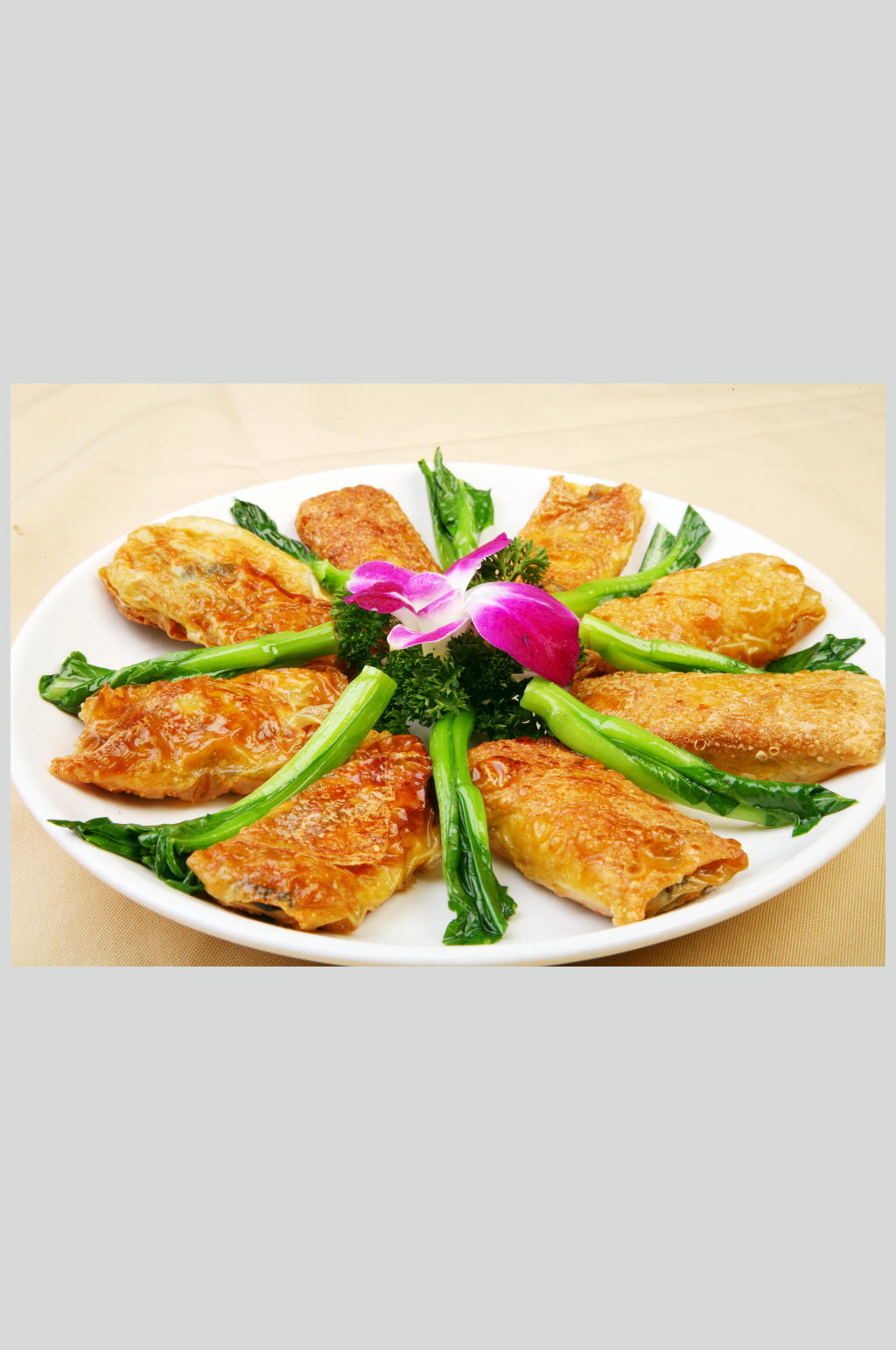 腐皮什菜卷素材