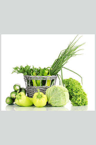 绿色健康蔬菜美食图片