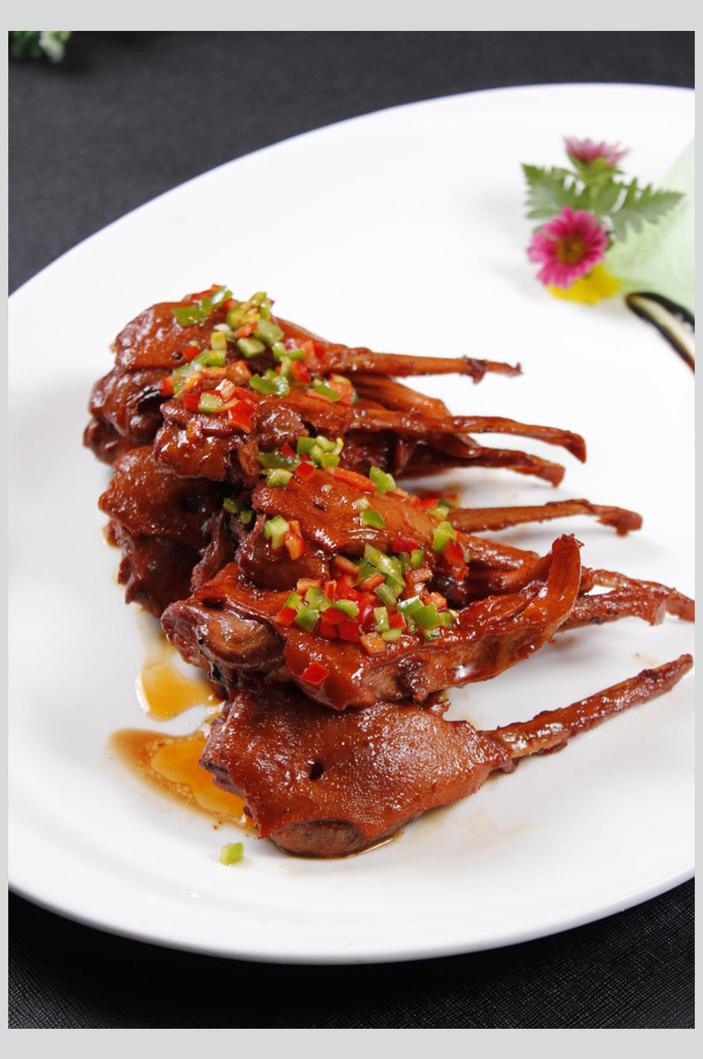 香辣鸭下巴