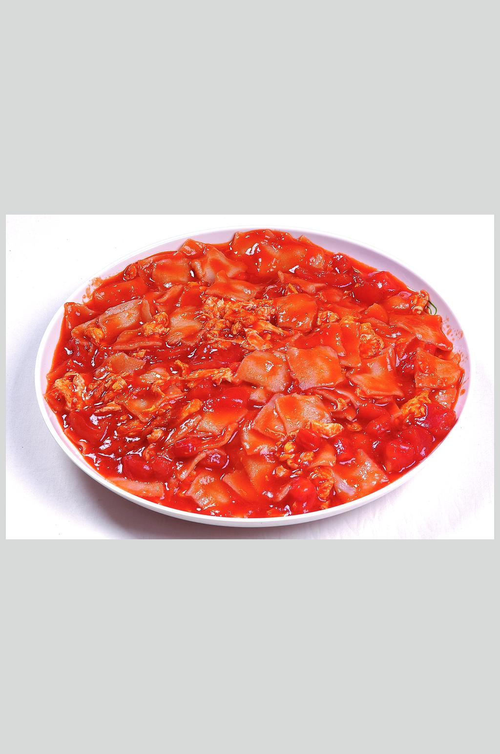 西红柿鸡蛋炒片素材