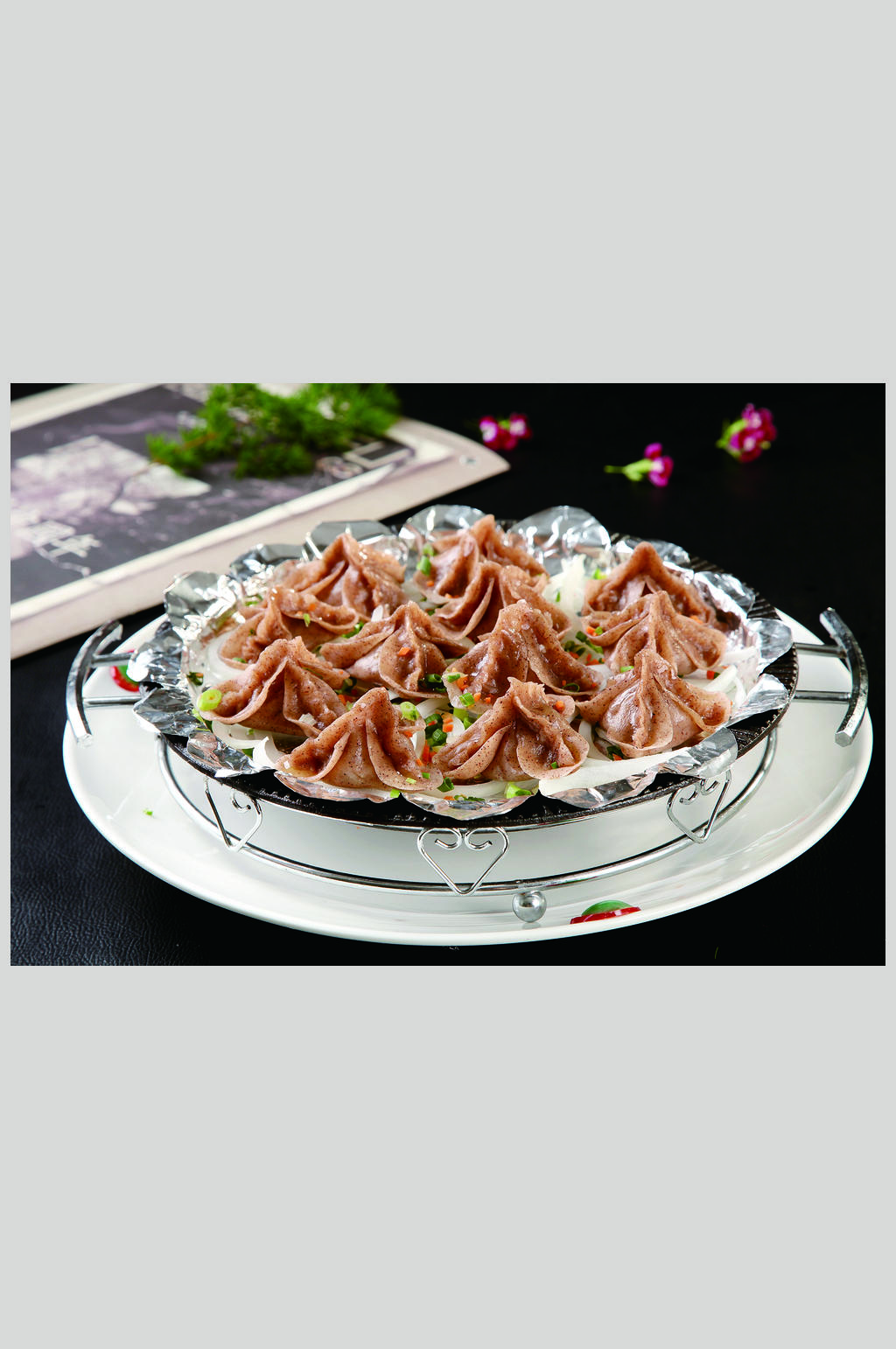 铁板杂面饺素材