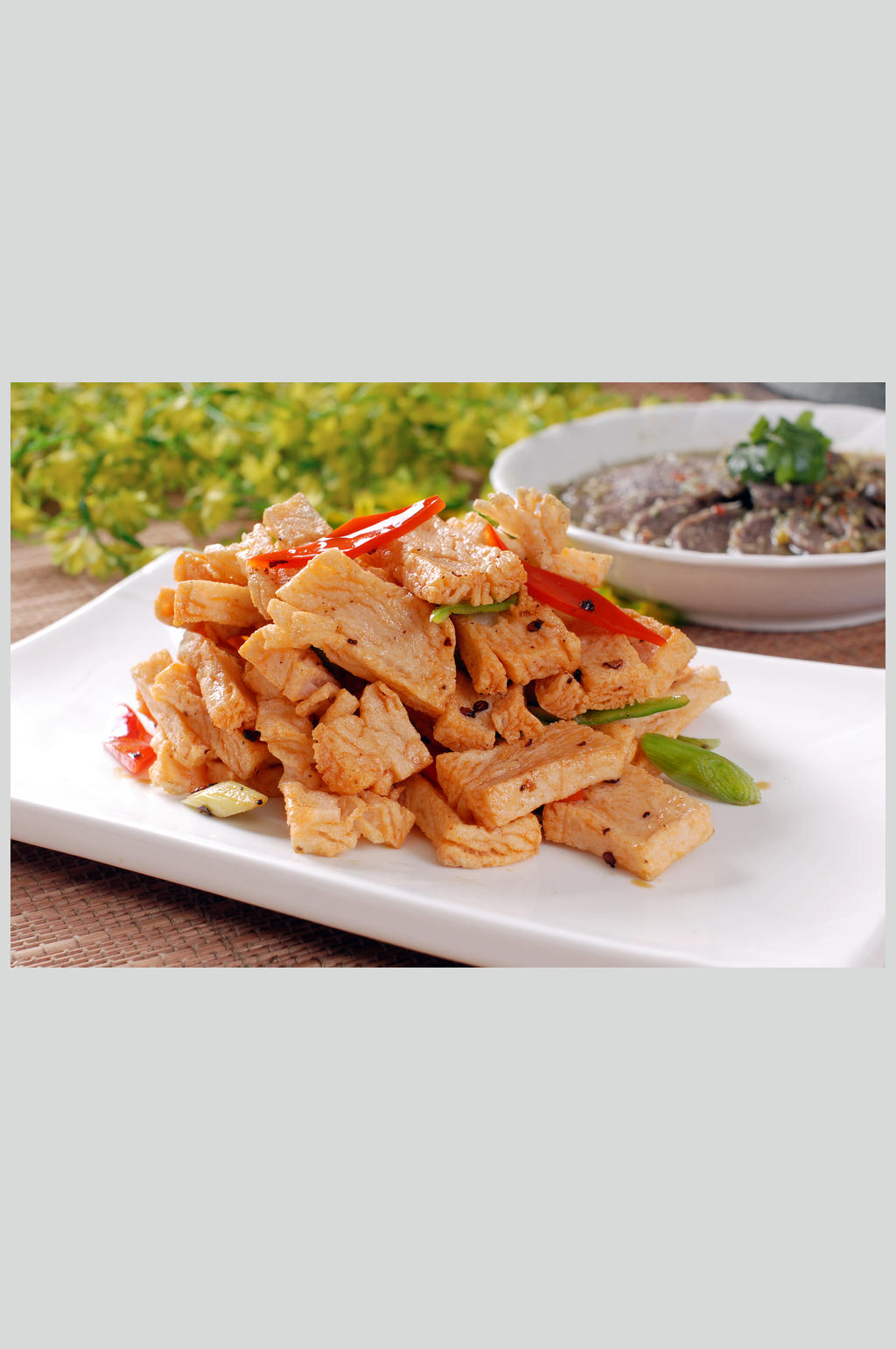 回香脆豆腐素材