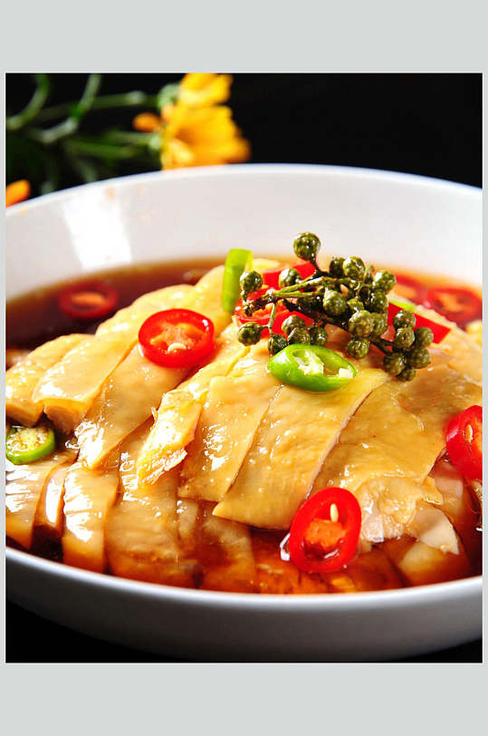 口水鸡美食图片