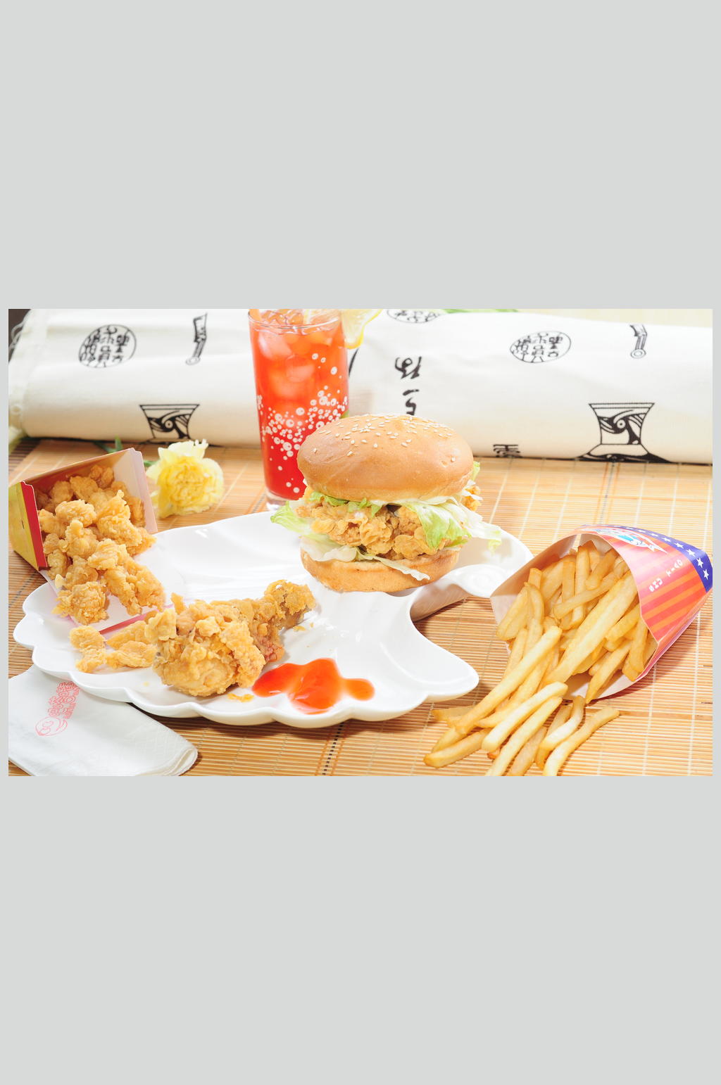 鸡米花餐饮美食图片素材