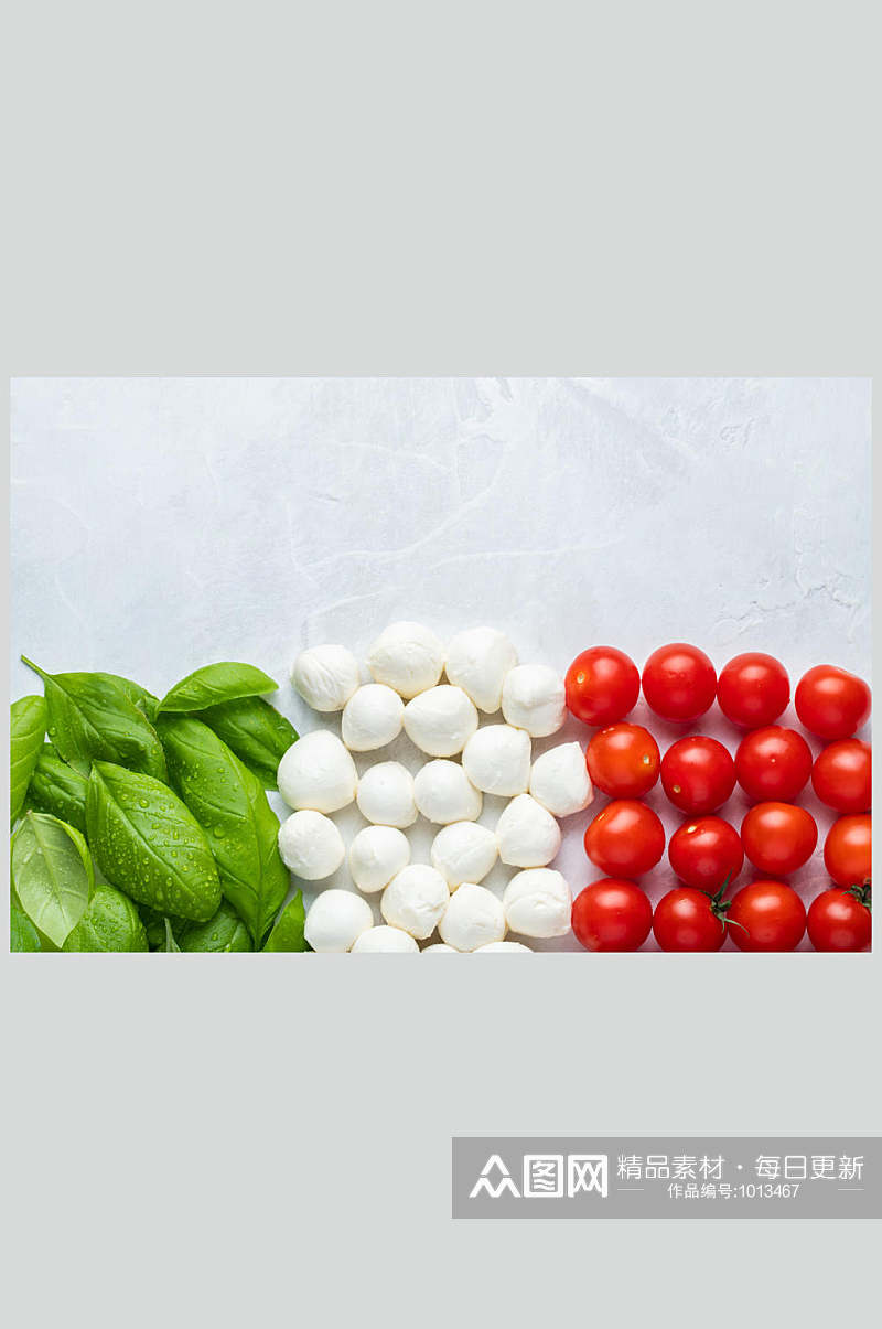 高清蔬菜美食图片罗勒叶素材