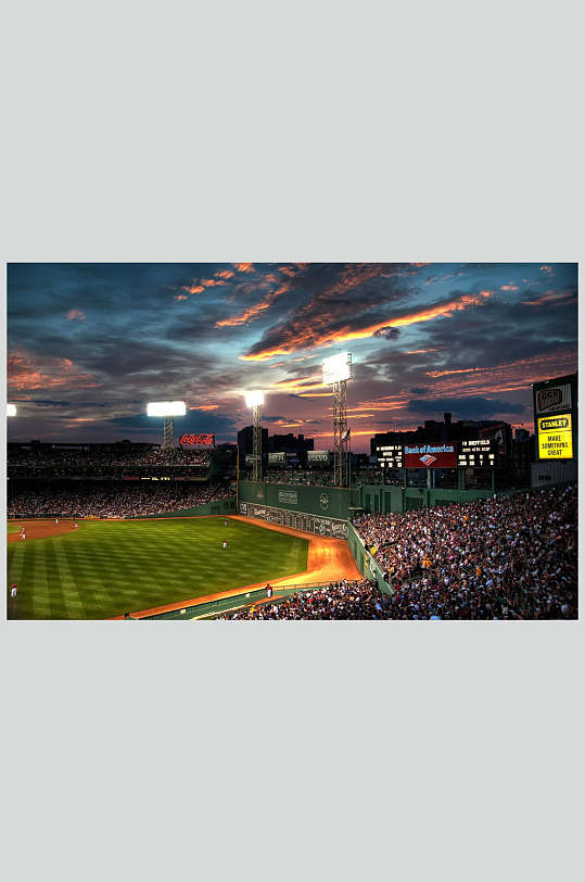 棒球场风景高清壁纸图片