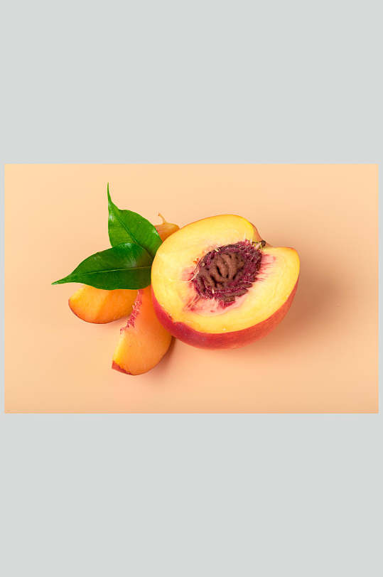 高清水果图片黄桃