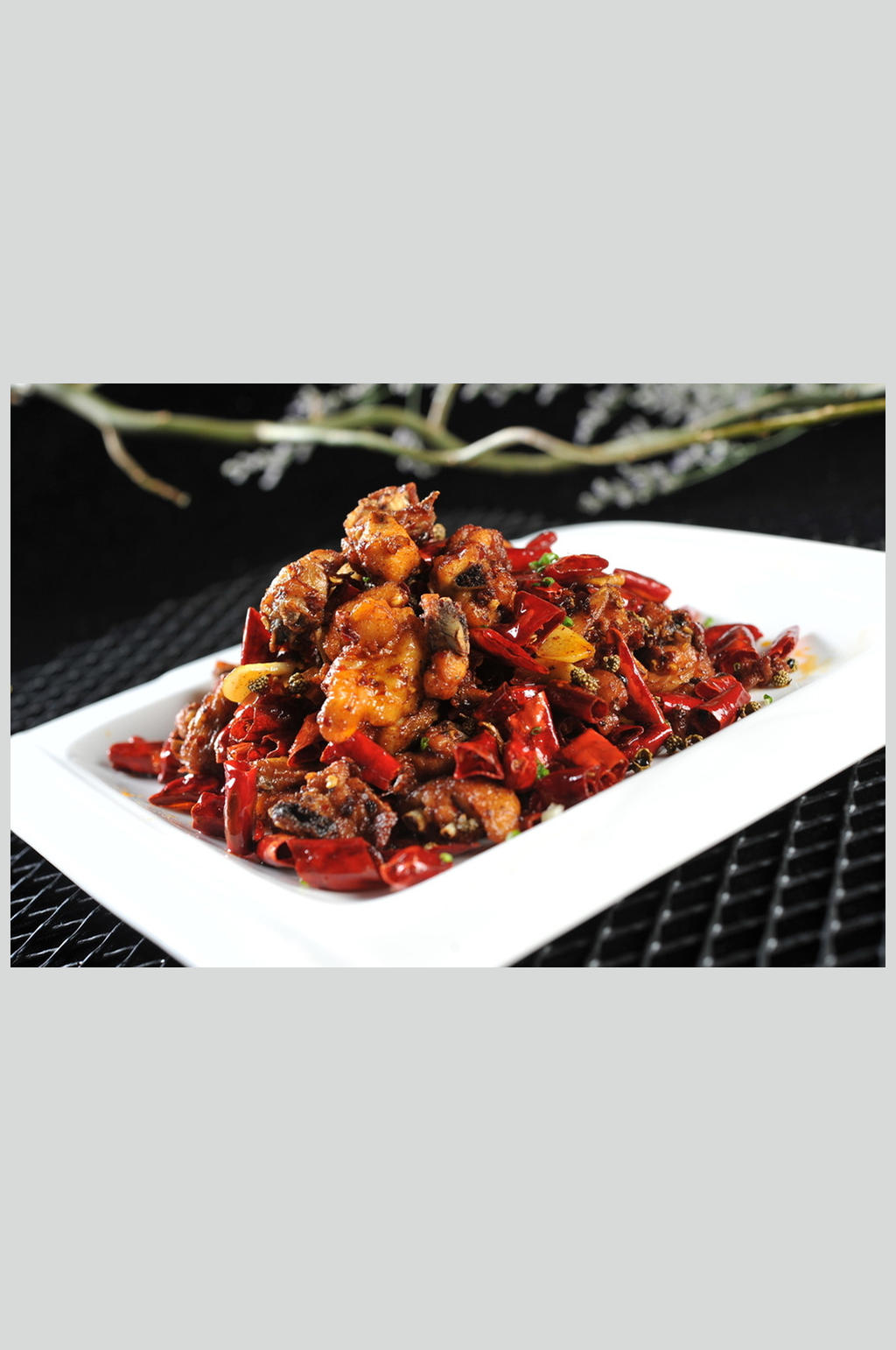 辣子鸡高清美食图片素材