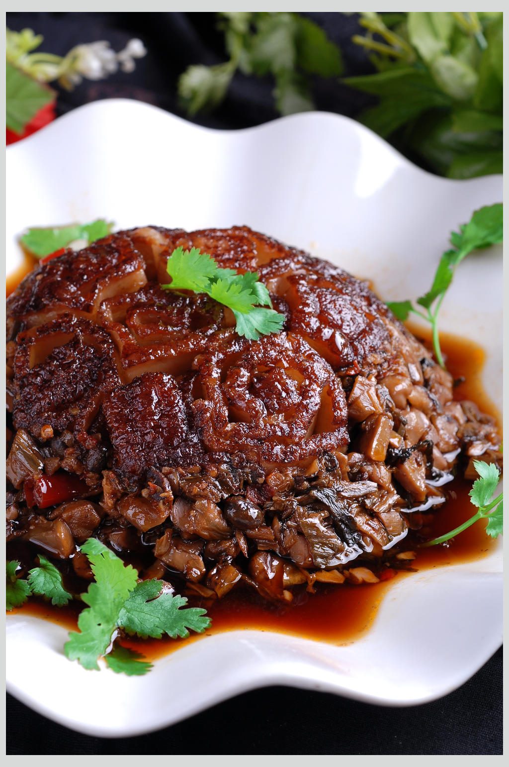 东坡扣肉素材