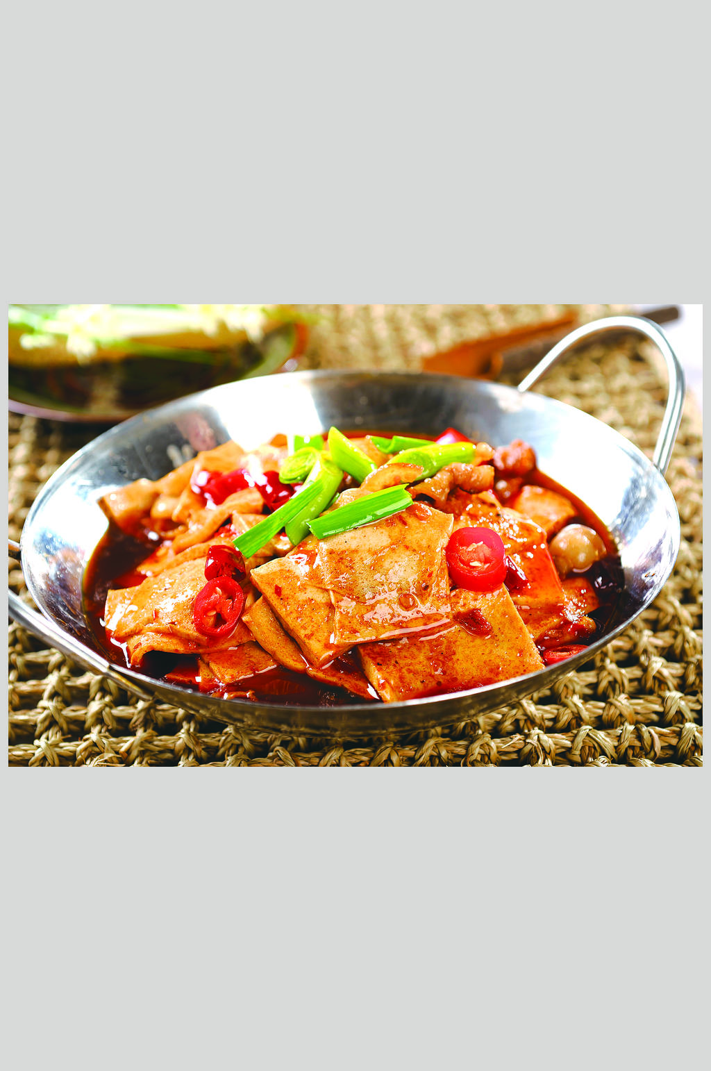 干锅千页豆腐美食餐饮图片素材