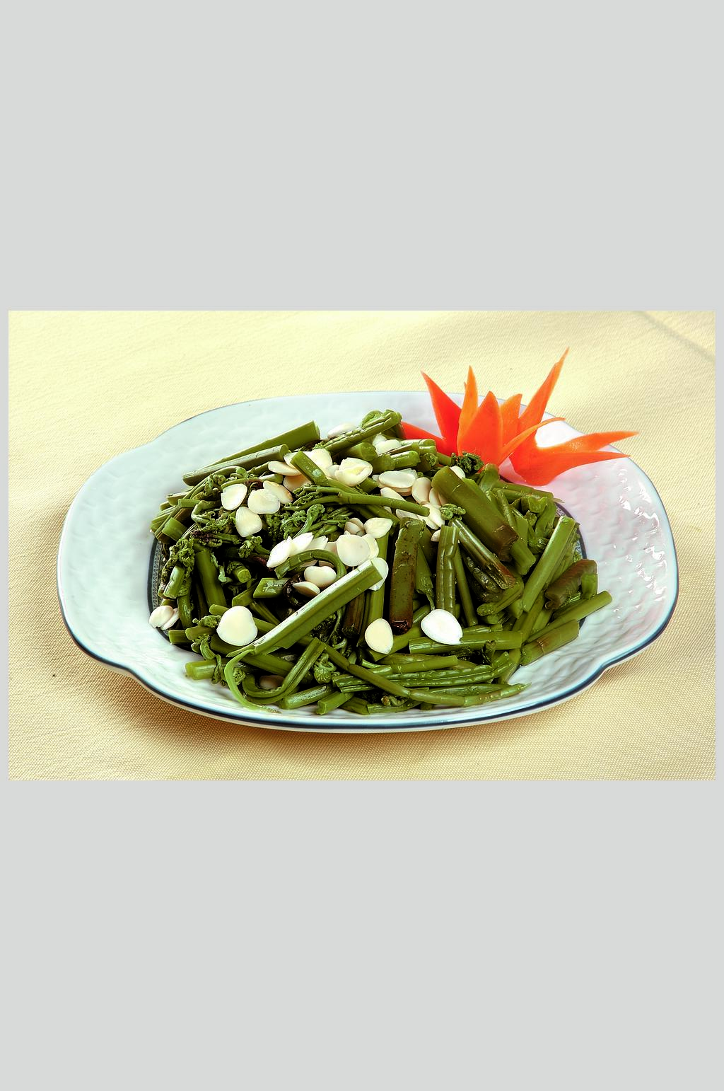 杏仁山野菜素材