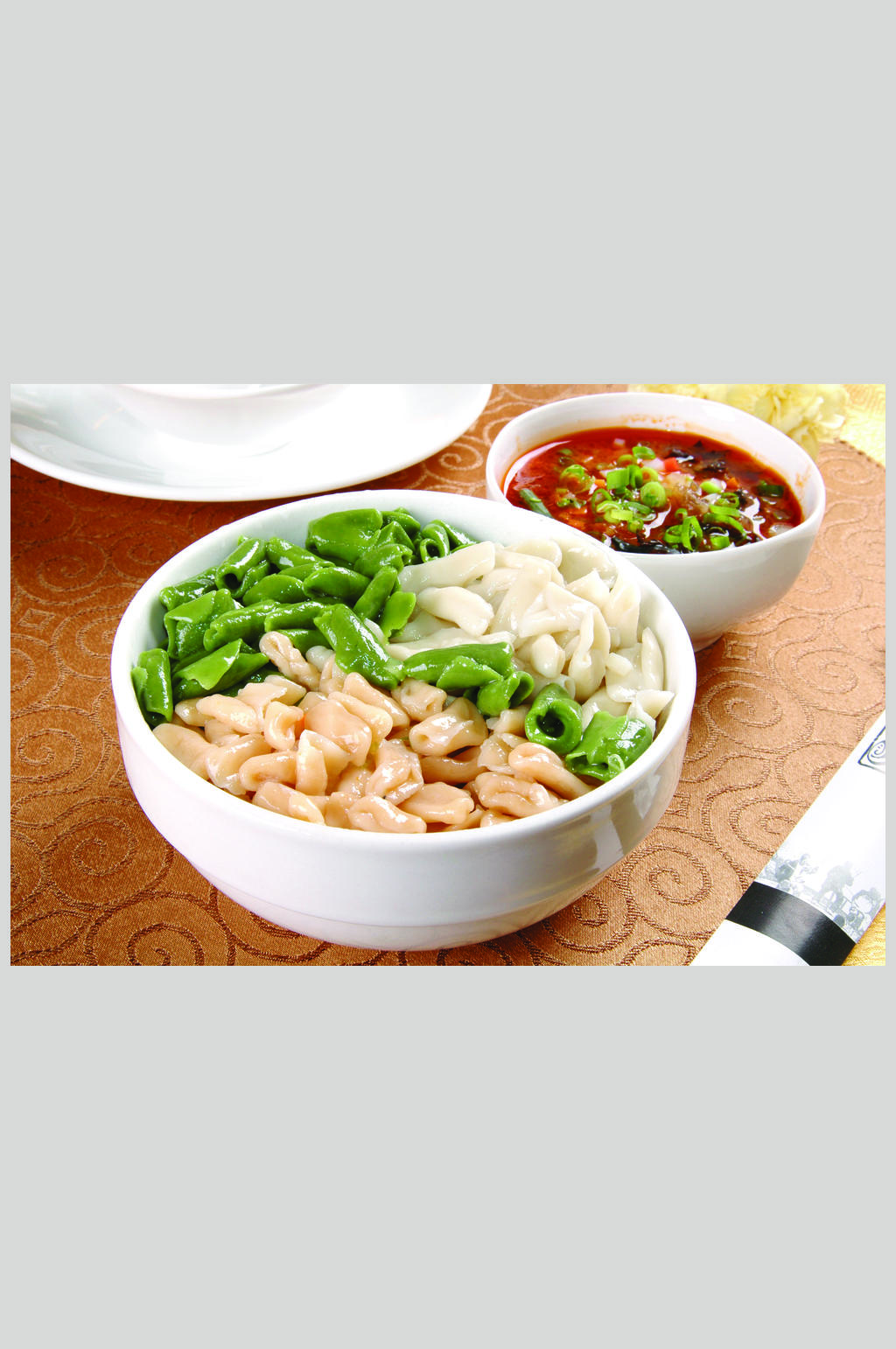 三色烩麻什素材