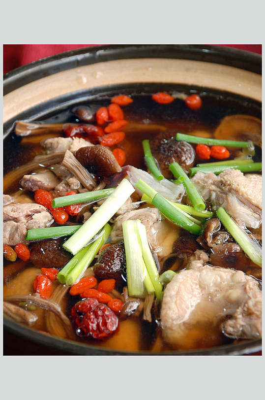 茶树菇煲老鸭汤