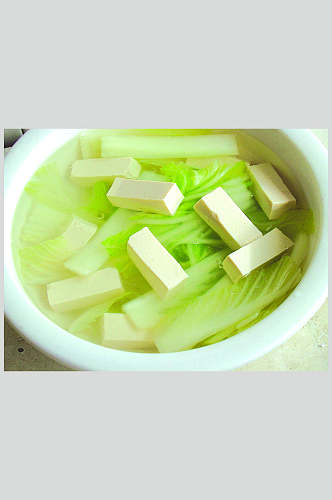 豆腐时蔬汤