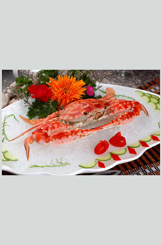 冰镇大红蟹