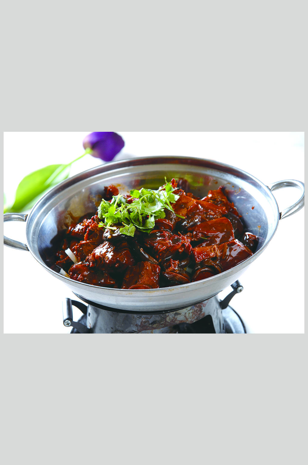 干锅兔肉素材
