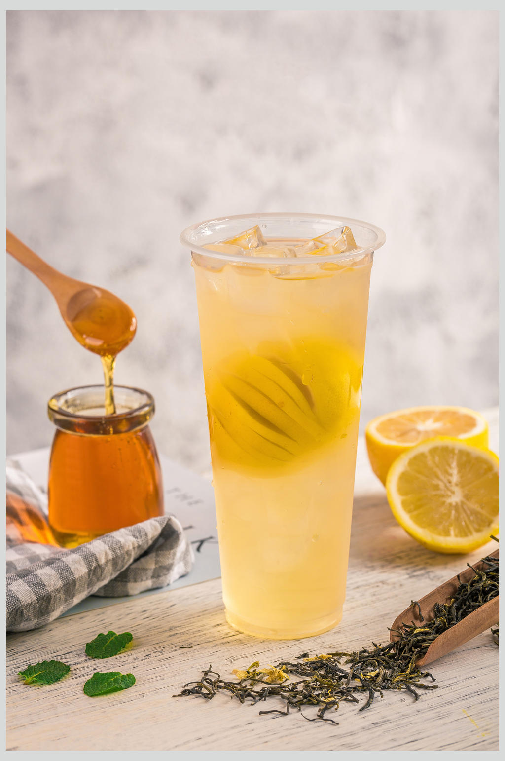 饮料图片蜂蜜柚子茶