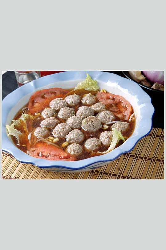 家常丸子汤大小