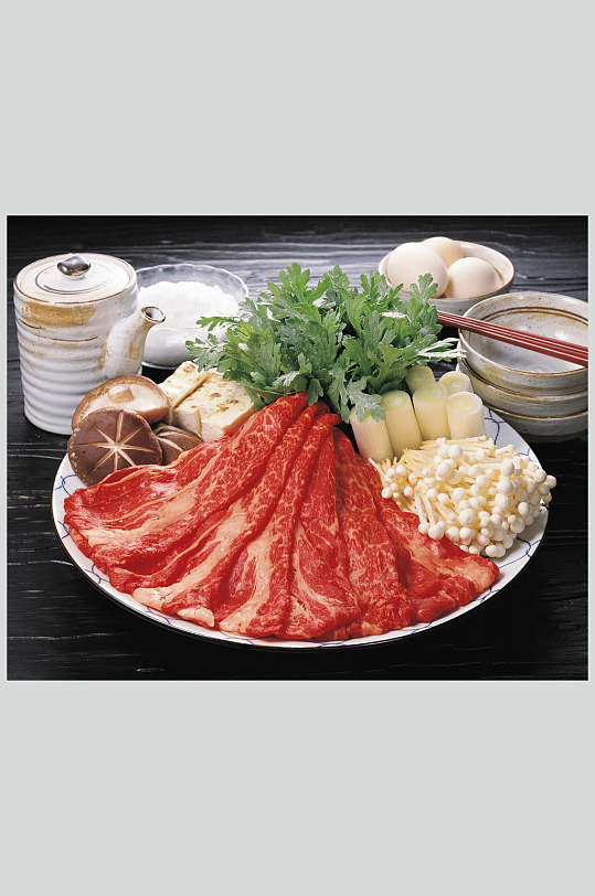 火锅配菜食材拼盘