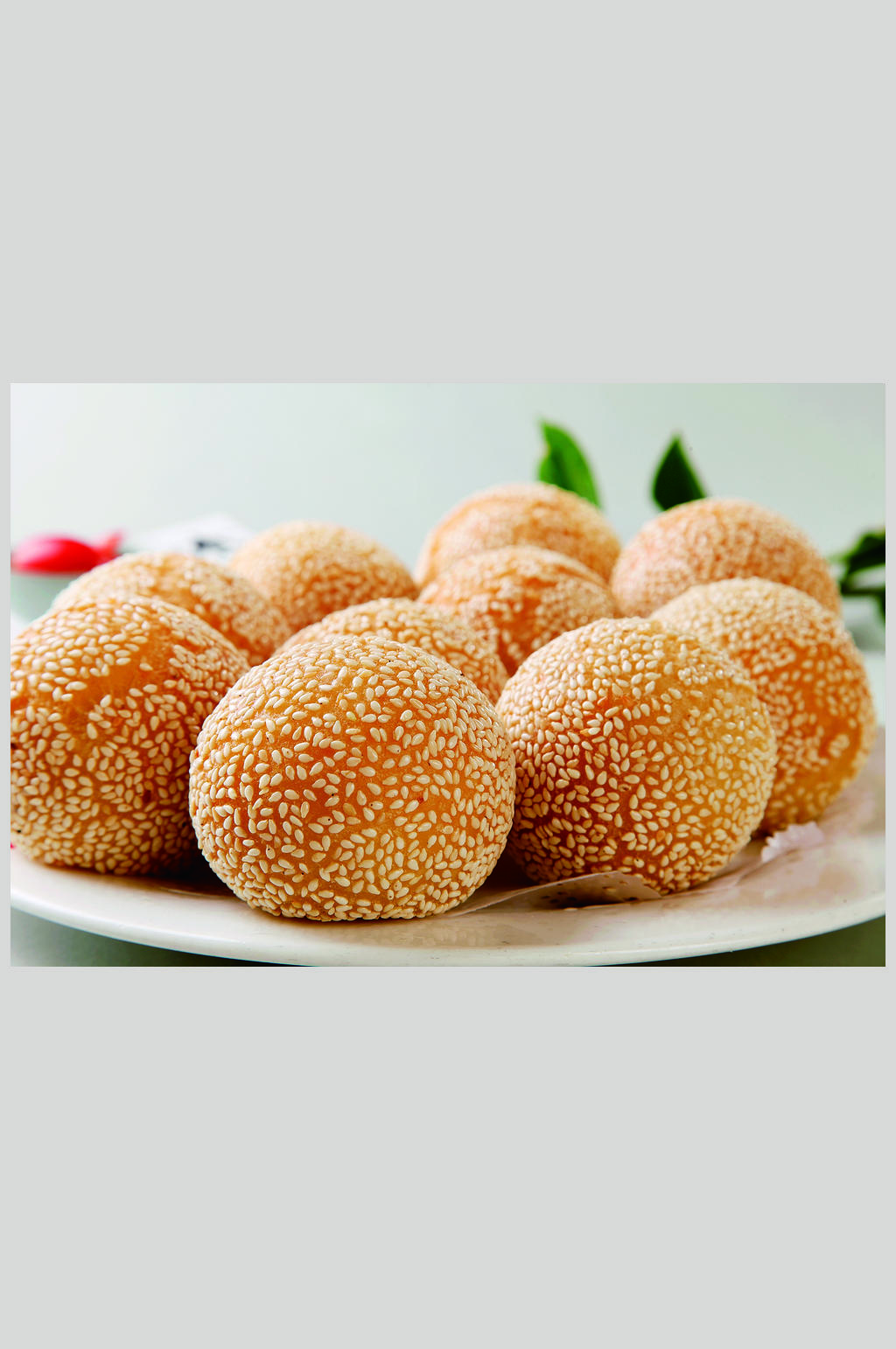 麻团美食图片素材