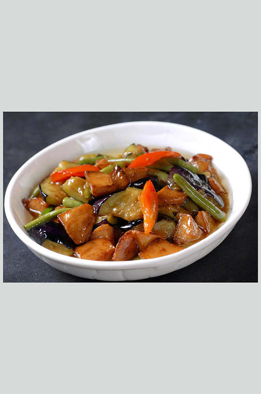 地三鲜高清餐饮美食图片