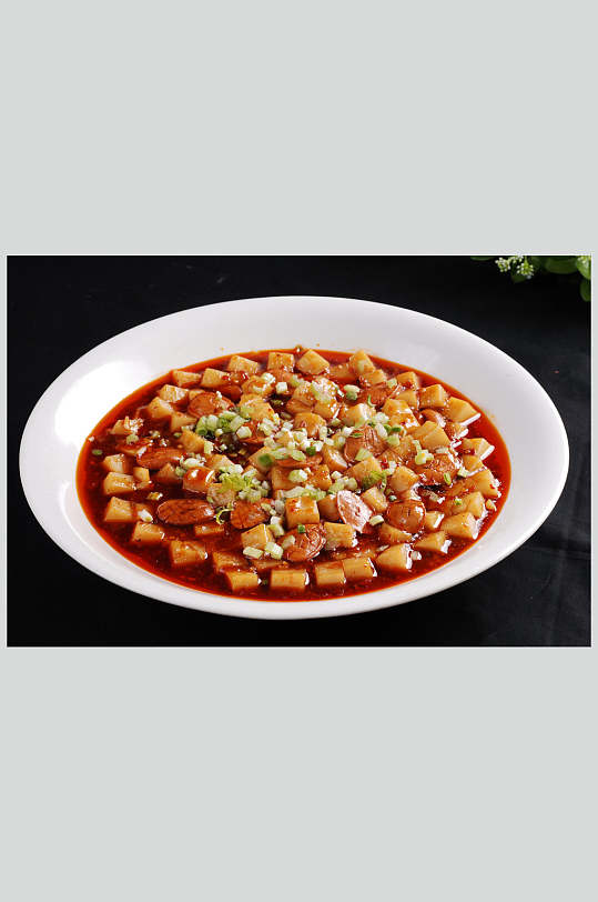 米凉粉烧鲍鱼仔