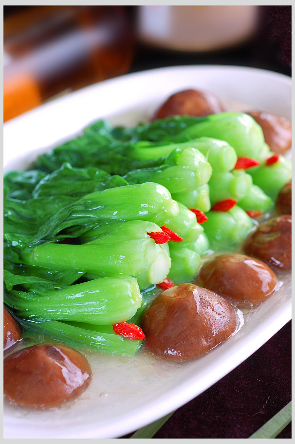 香菇朵朵白素材