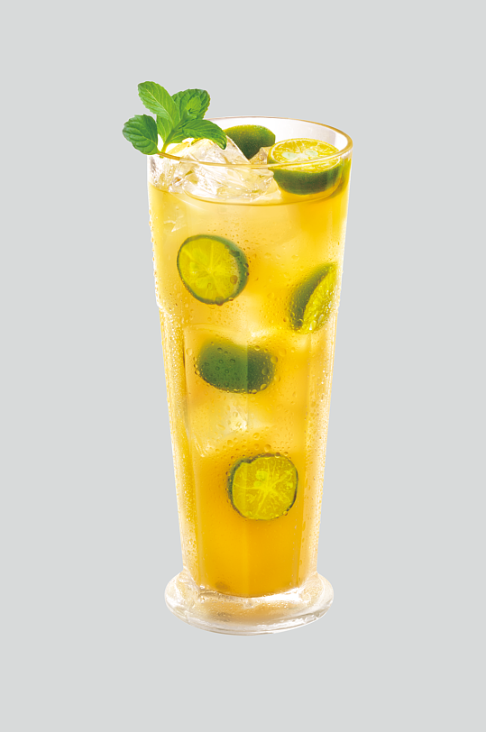 金桔茶高清饮料图片