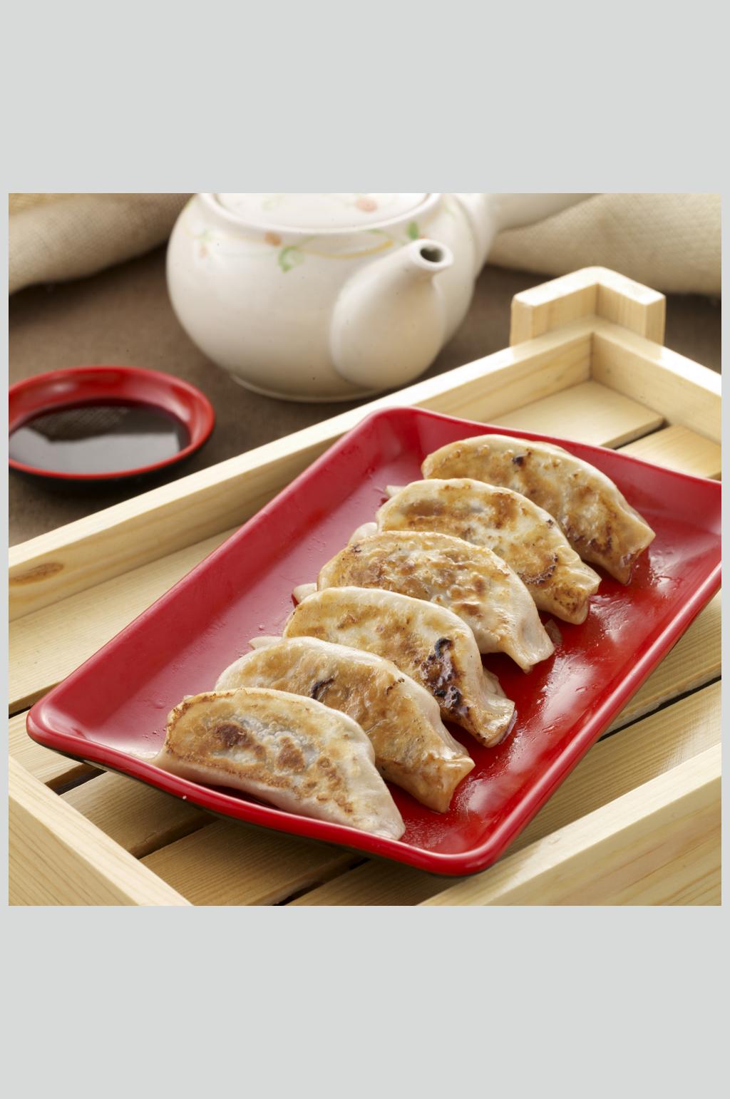 煎饺锅贴素材