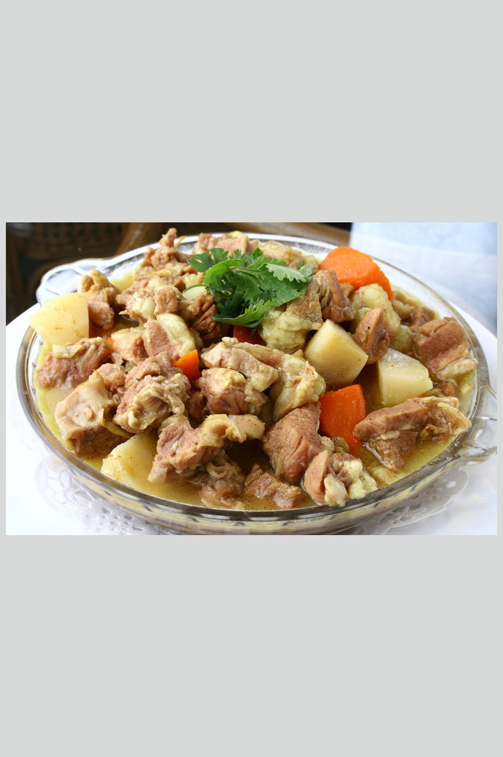 咖哩牛肉素材