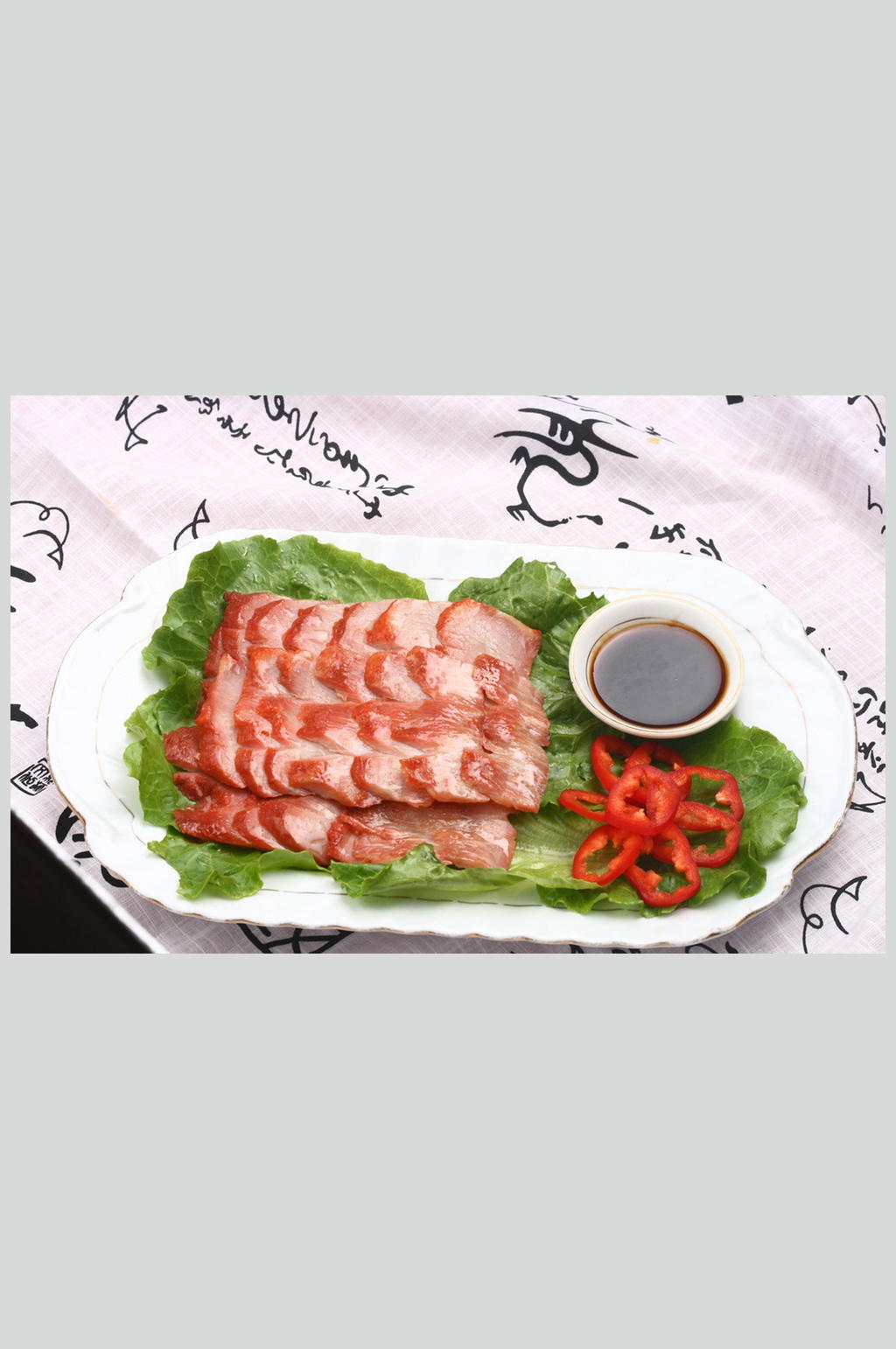 金牌碳烧肉素材