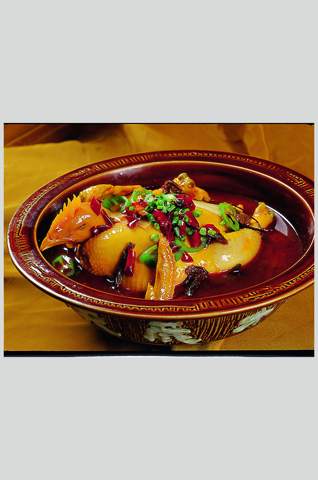 飘香全鸡素材