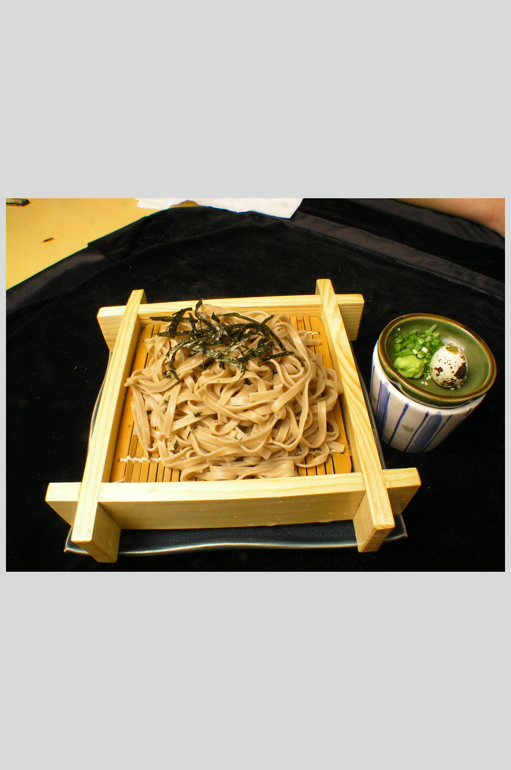 冷荞麦面素材