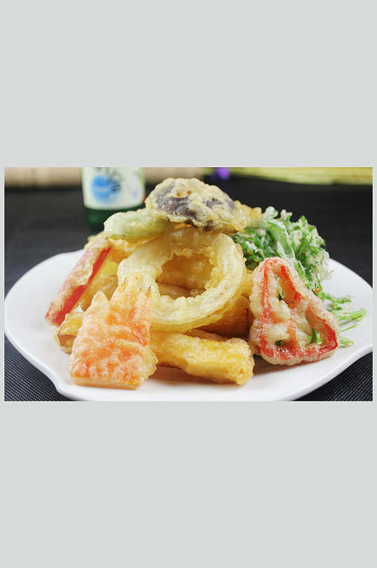 炸蔬菜高清图片