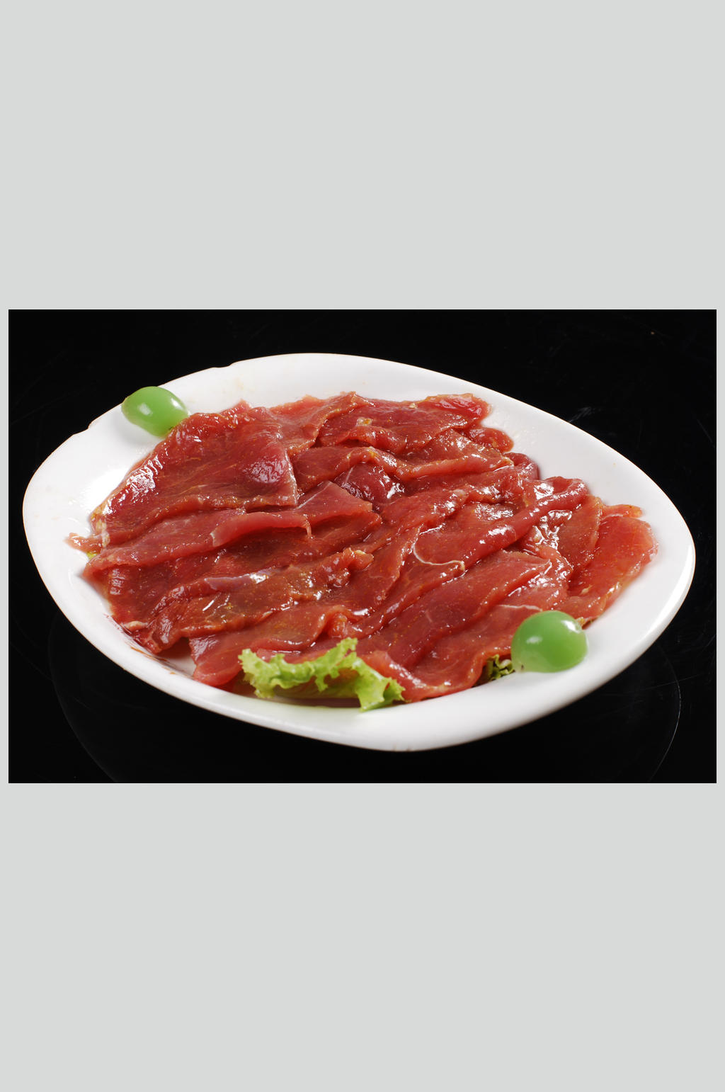家乡牛肉片素材