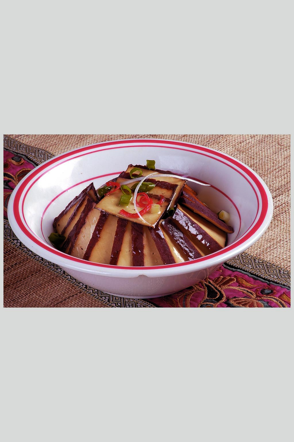 家乡卤豆干素材