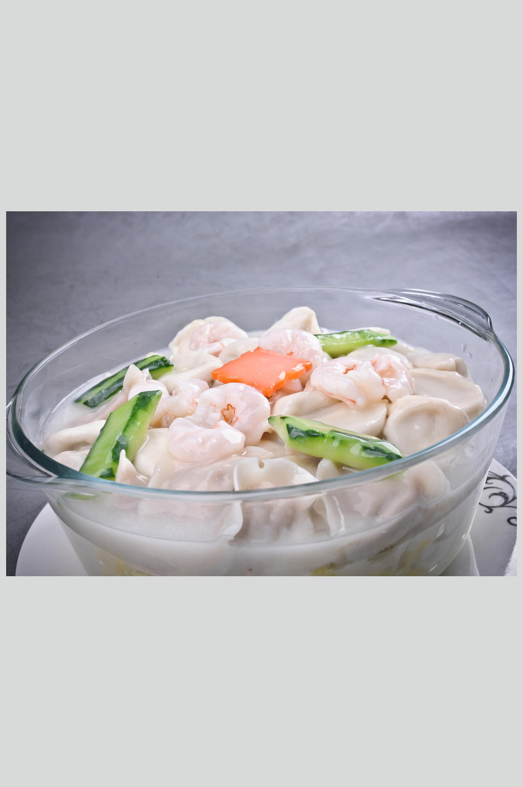 宫廷煮三鲜素材