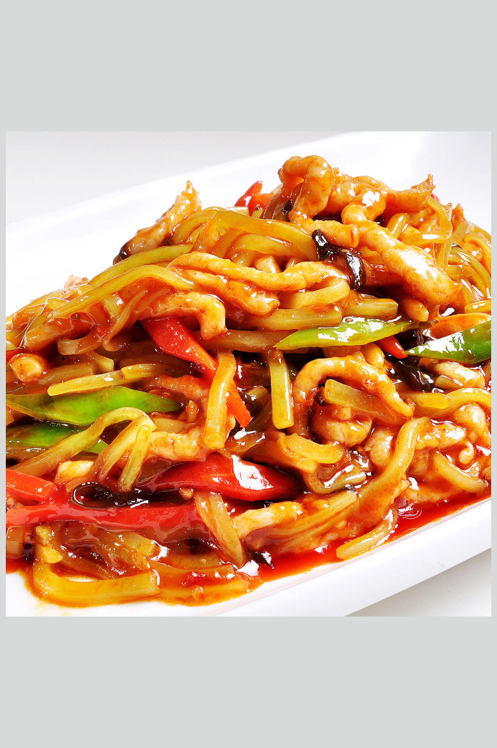 鱼香肉丝素材