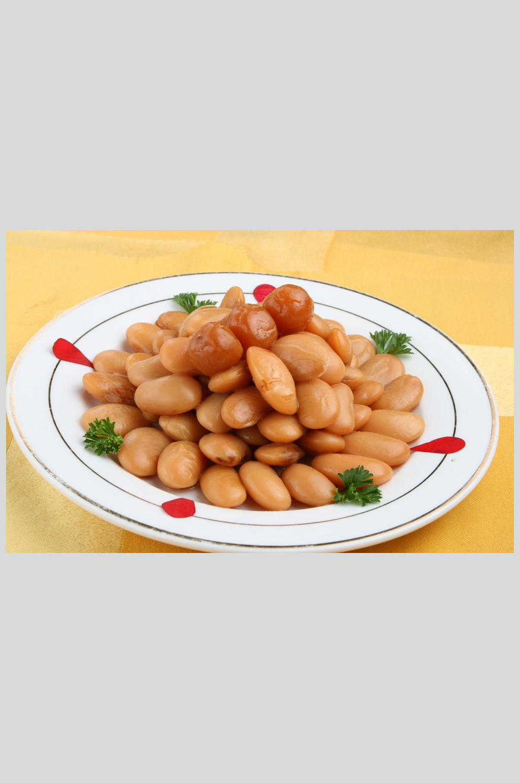 话梅云豆素材