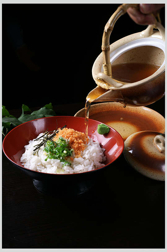 日式茶泡饭-众图网