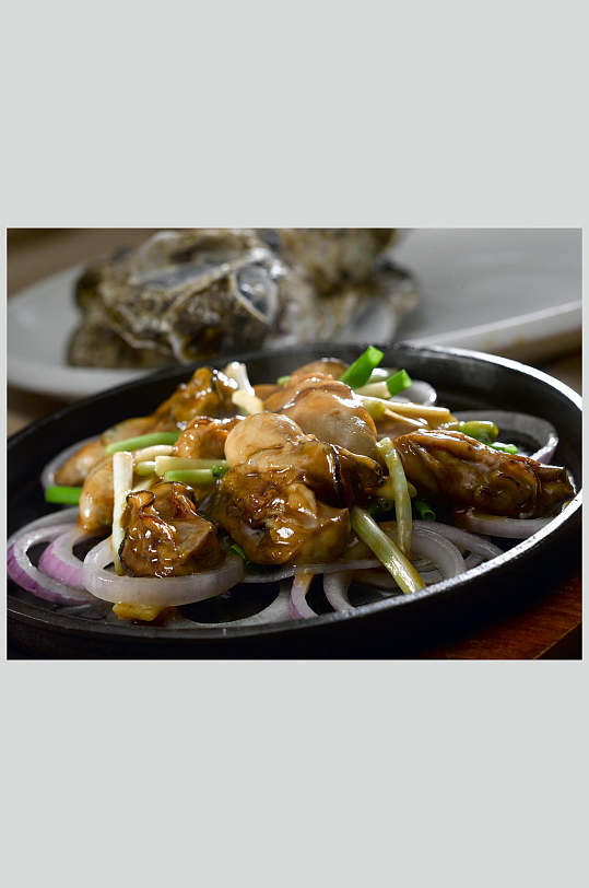 铁板生蚝
