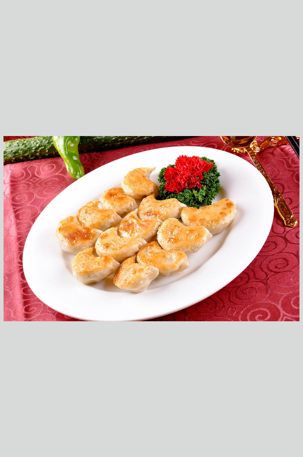 生煎饺子素材