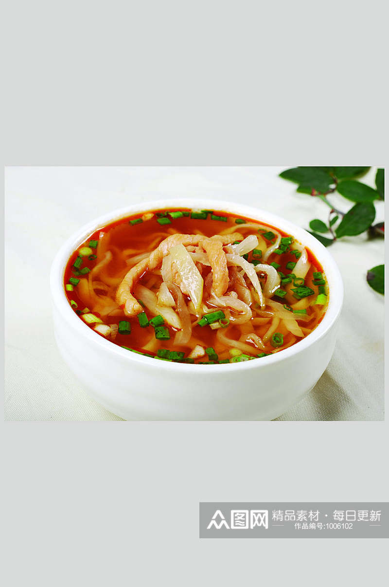 酸汤面美食高清图片素材