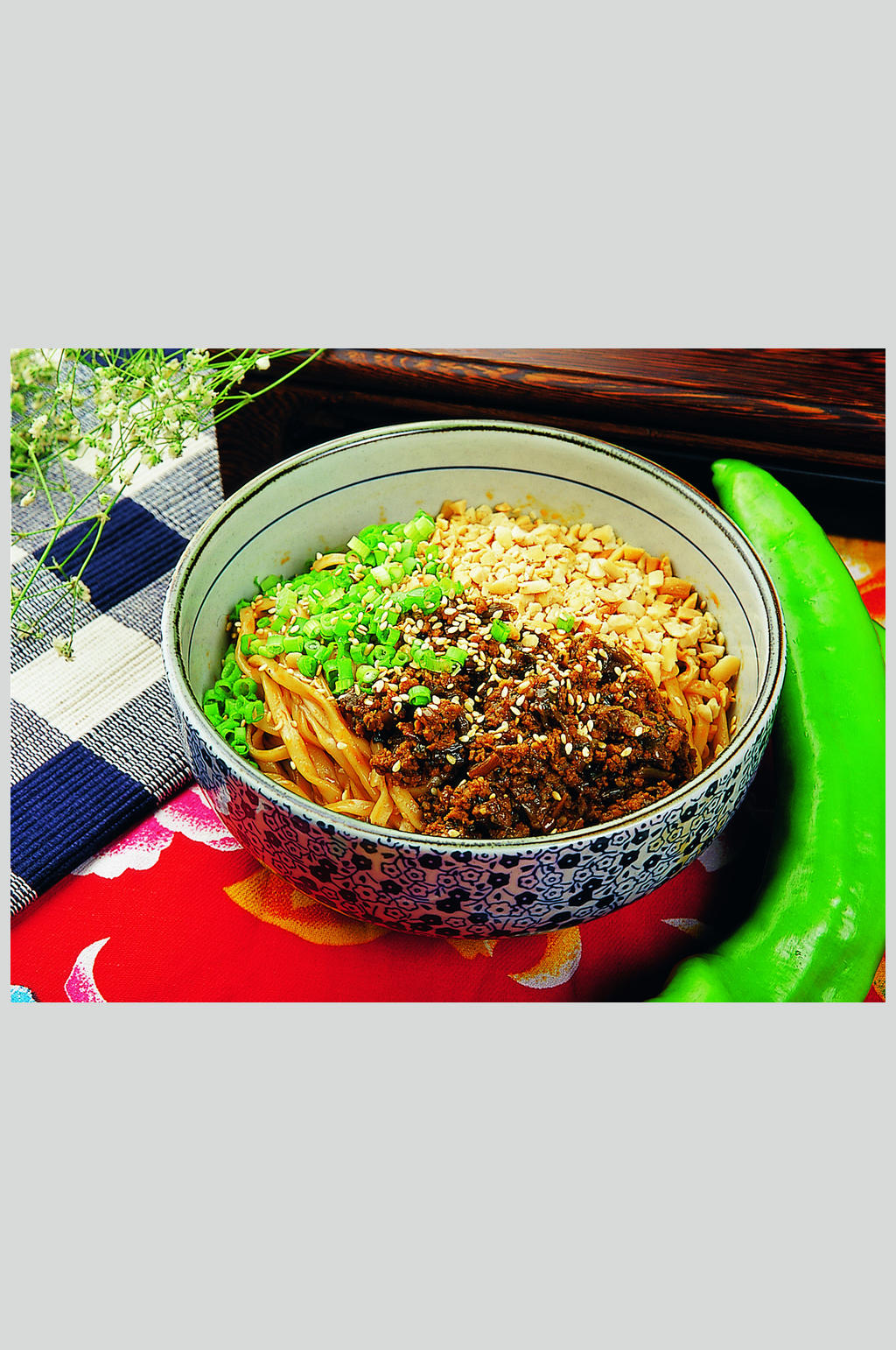燃面美食图片素材