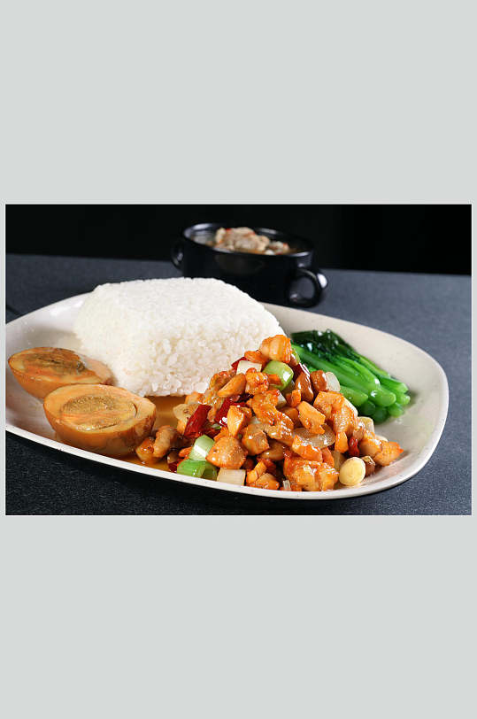 套餐宫保鸡丁饭